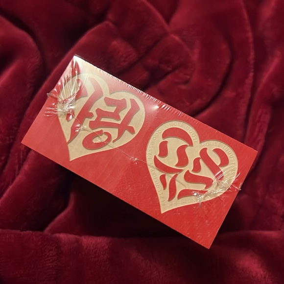 House Industries 4 blocks of heart (love) - Picture 6 of 14